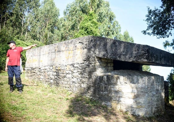 Así se excava en un punto clave del Cinturón de Hierro que defendía Bilbao en la Guerra Civil