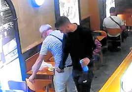 Imagen de un robo que se produjo en el bar hace unos días.