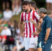 El gesto de compañerismo de la Real Sociedad con Unai Egiluz: «Mucho ánimo y fuerza»
