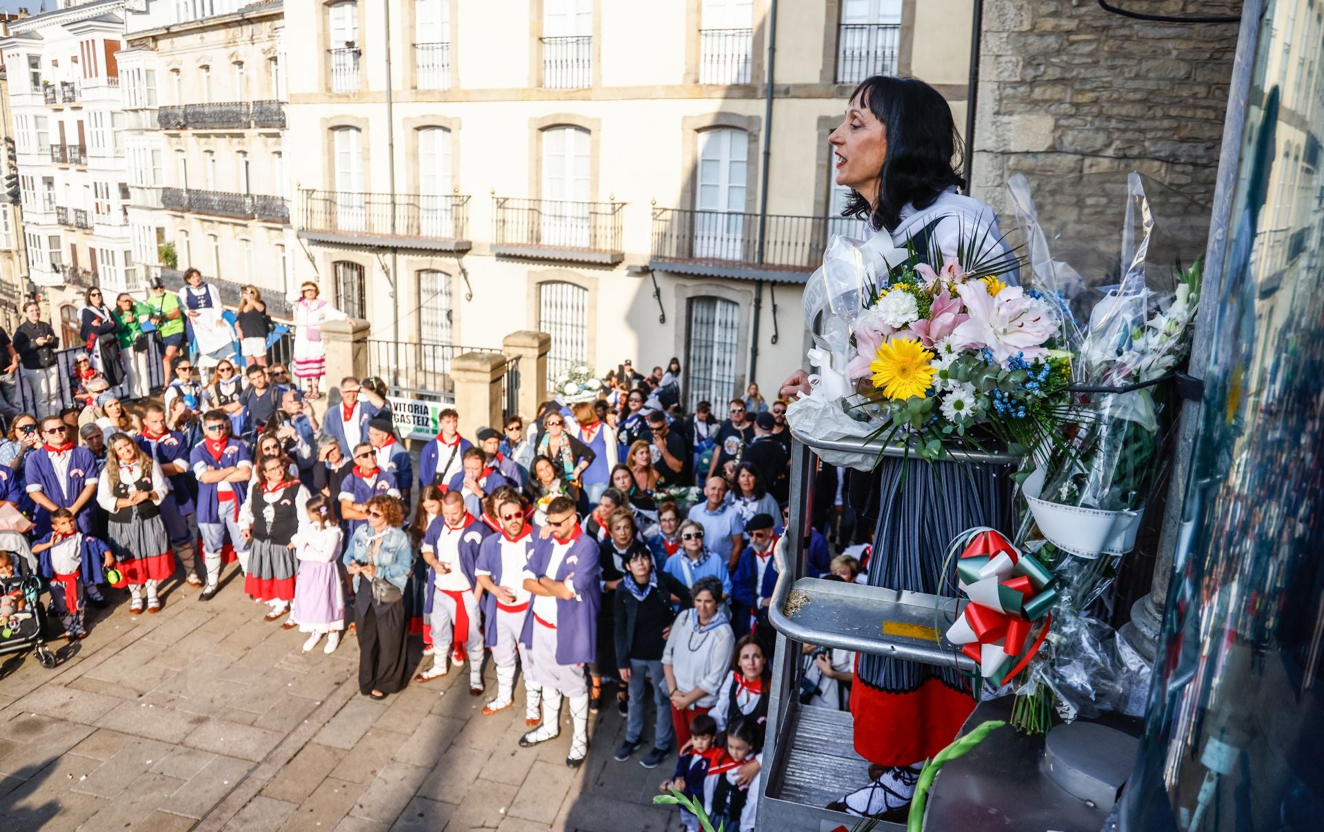 La segunda jornada de fiestas de Vitoria, en imágenes