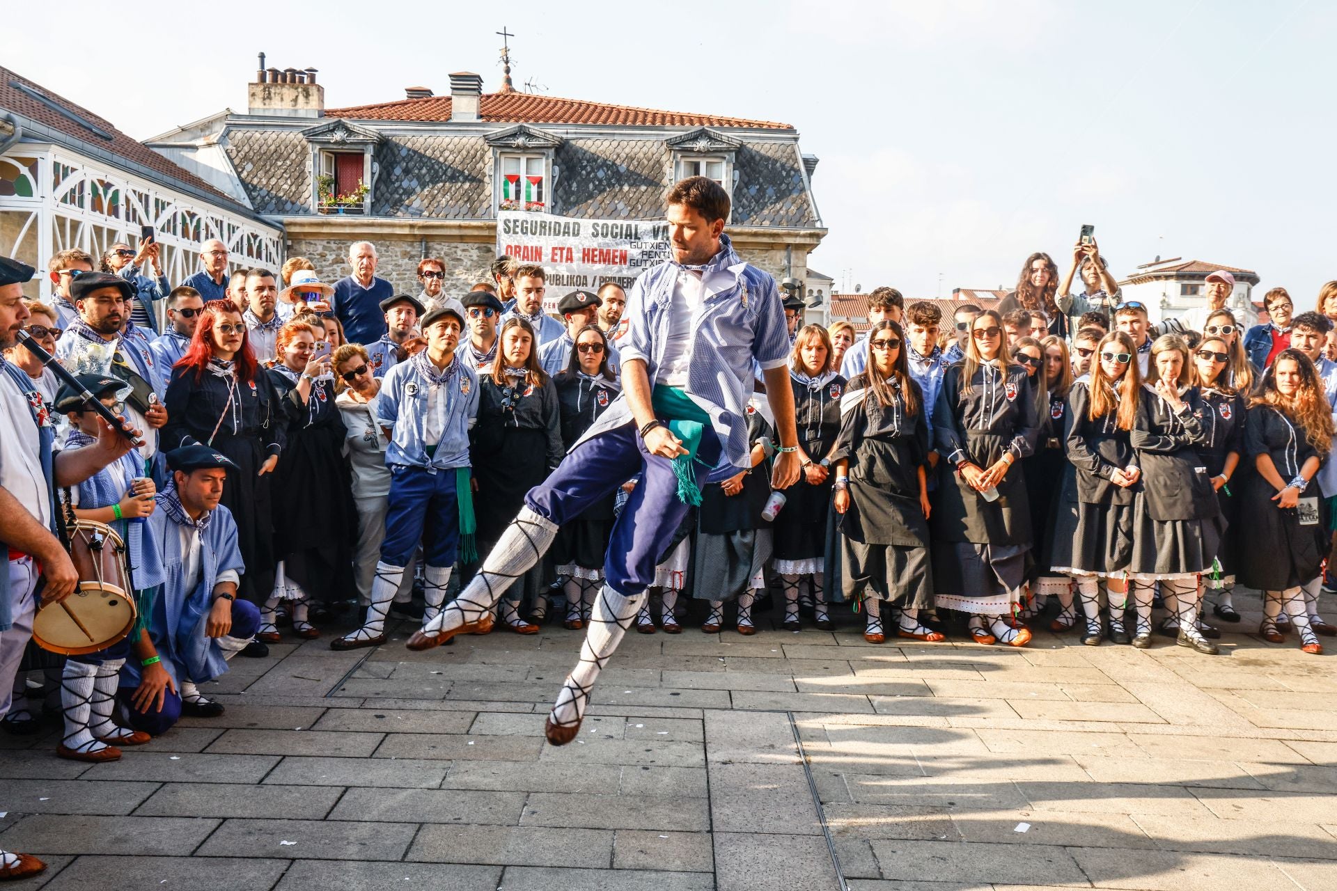 La segunda jornada de fiestas de Vitoria, en imágenes