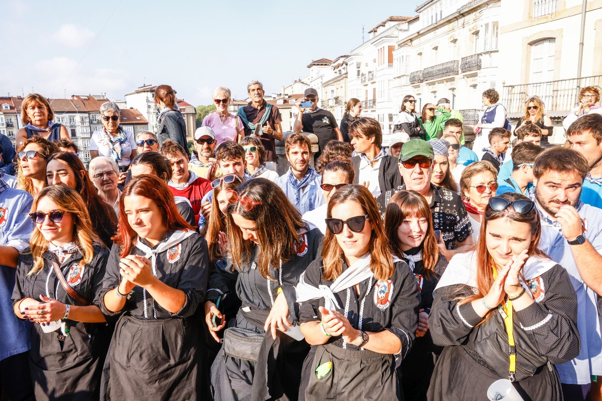 La segunda jornada de fiestas de Vitoria, en imágenes