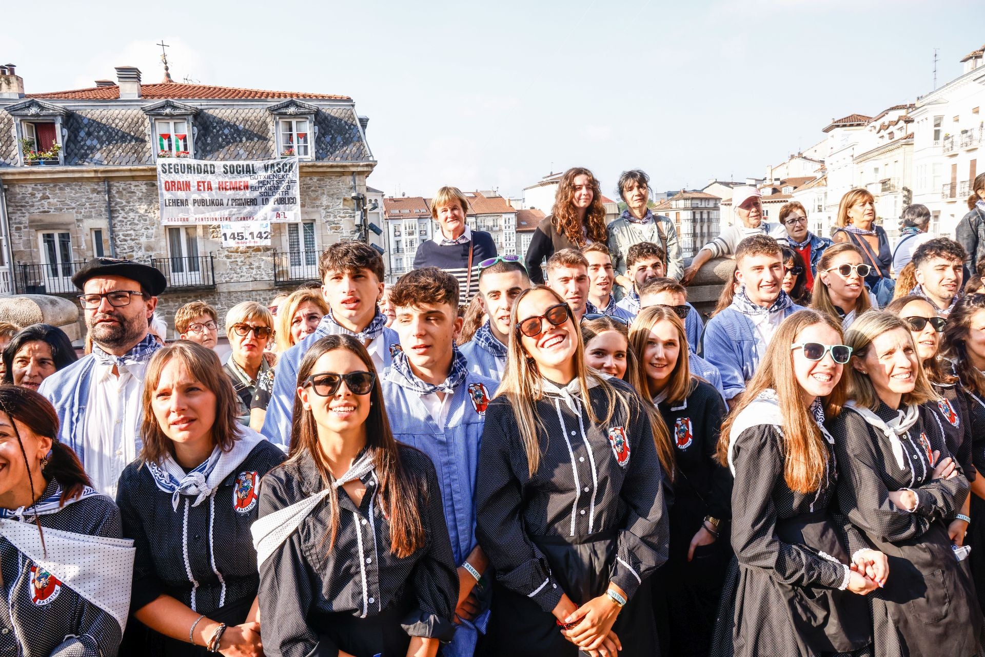 La segunda jornada de fiestas de Vitoria, en imágenes