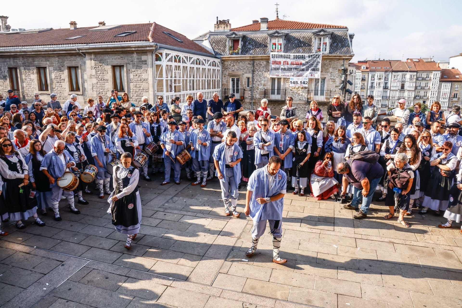 La segunda jornada de fiestas de Vitoria, en imágenes
