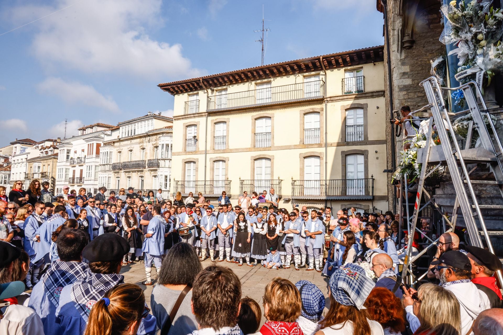 La segunda jornada de fiestas de Vitoria, en imágenes