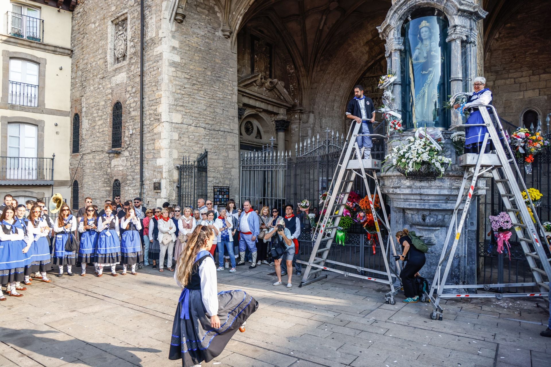 La segunda jornada de fiestas de Vitoria, en imágenes