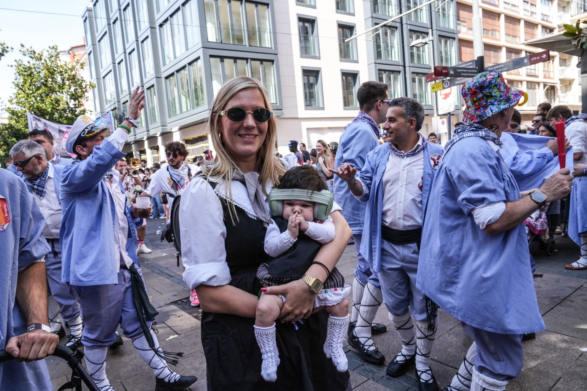La segunda jornada de fiestas de Vitoria, en imágenes