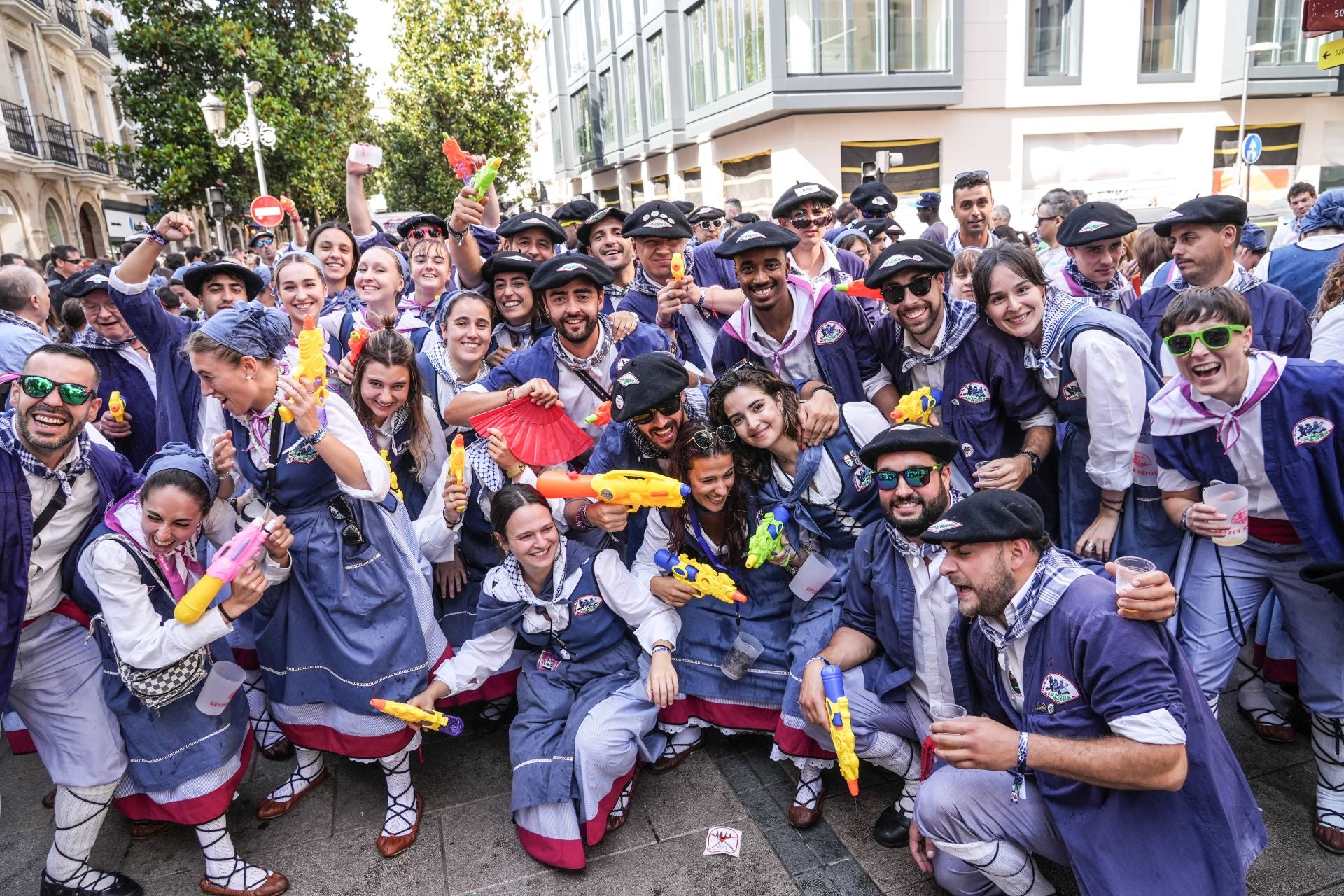 La segunda jornada de fiestas de Vitoria, en imágenes