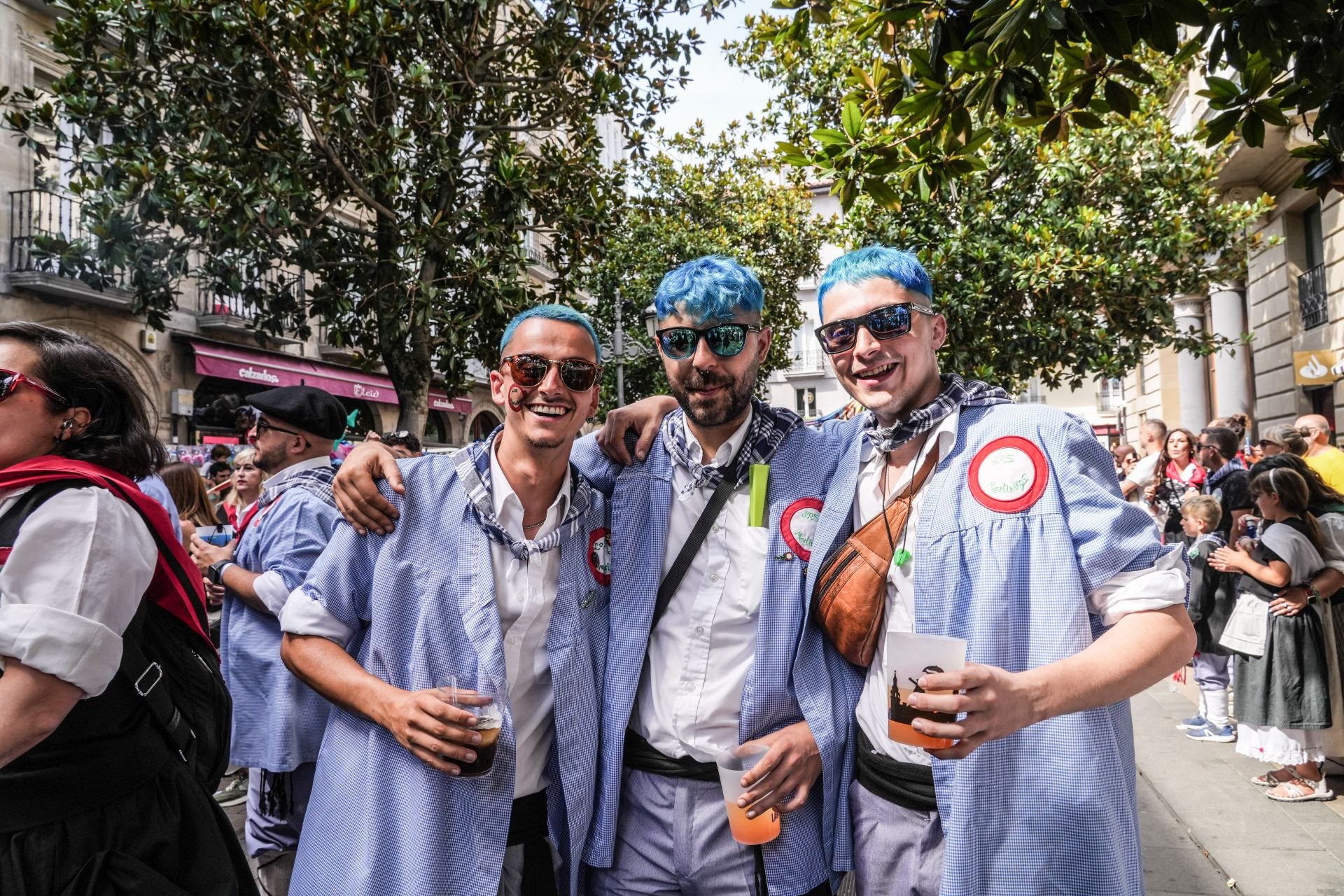 La segunda jornada de fiestas de Vitoria, en imágenes