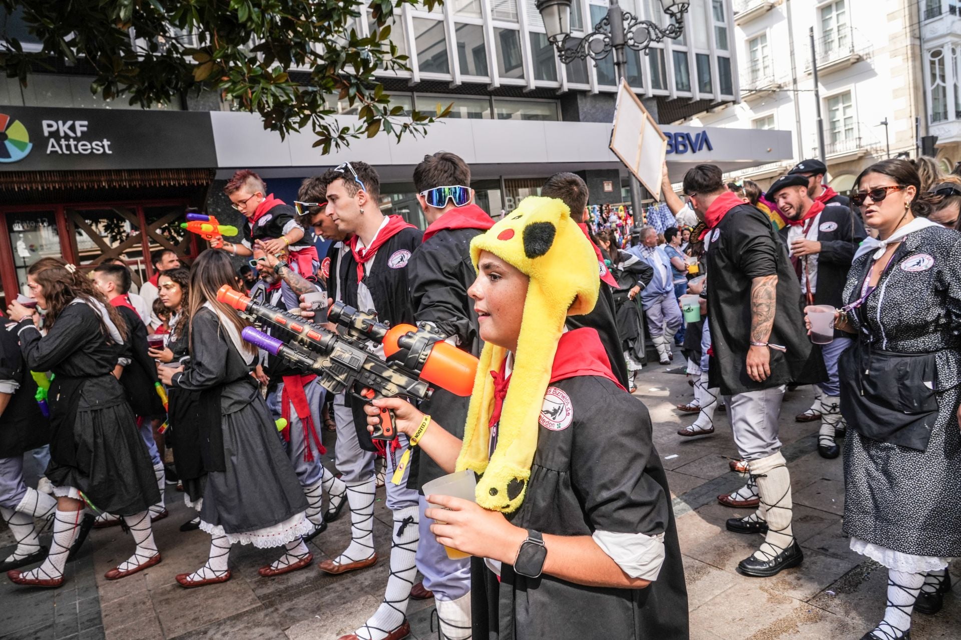 La segunda jornada de fiestas de Vitoria, en imágenes