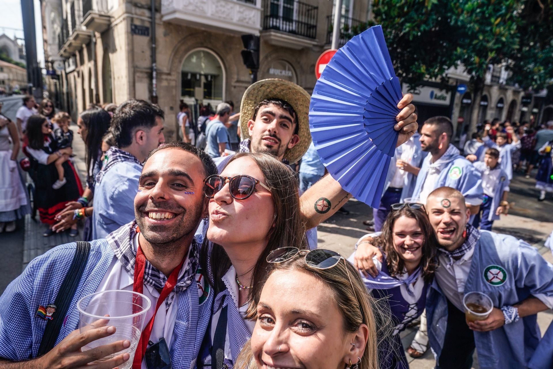 La segunda jornada de fiestas de Vitoria, en imágenes