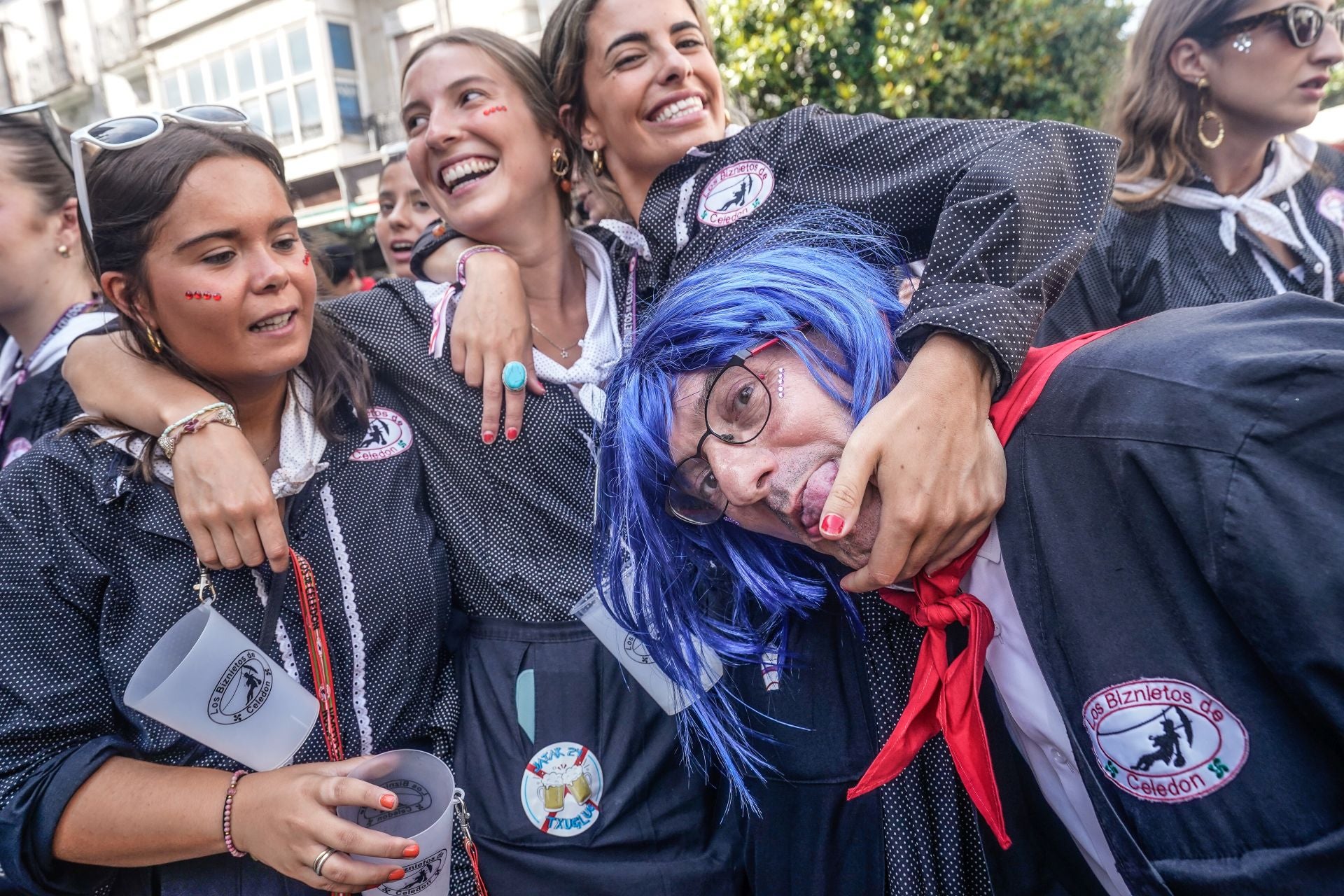 La segunda jornada de fiestas de Vitoria, en imágenes