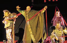 Actuación en Clunia de Verbo Producciones, especializada en el repertorio grecolatino.