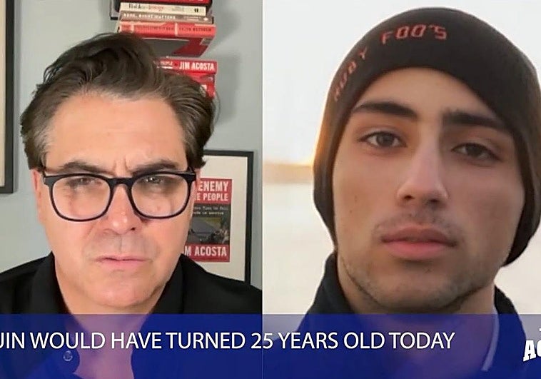 El excorresponsal de la Casa Blanca, Jim Acosta, utiliza la imagen de una víctima de un tiroteo en una entrevista generada con IA y desata la polémica