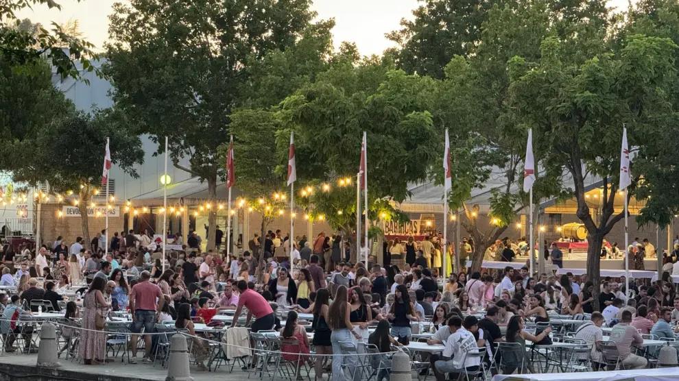 Muestra Gastronómica del Festival del Vino Somontano.