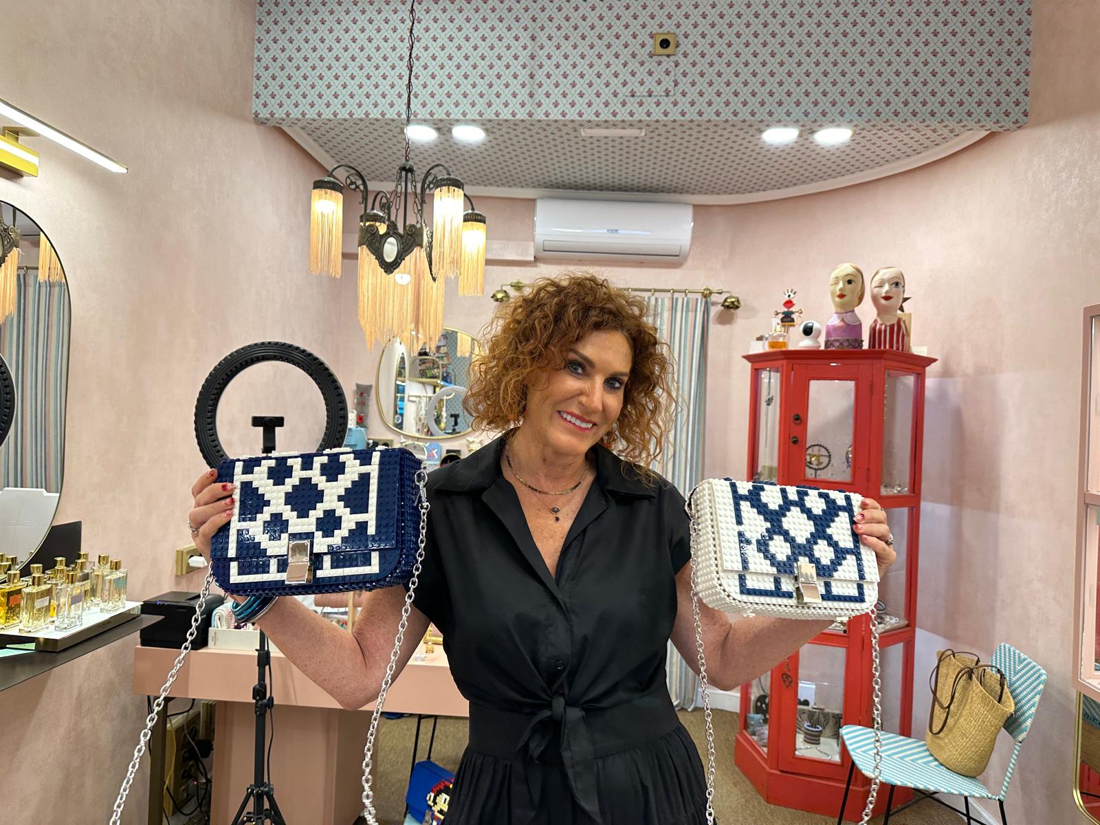 Llega el bolso &#039;Marijaia&#039;: ideado por una comerciante bilbaína y hecho con piezas tipo Lego