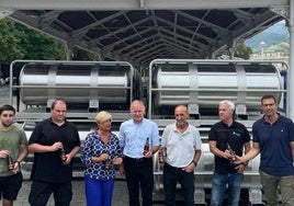 Las txosnas de Aste Nagusia cambian los barriles por un nuevo sistema de tanques