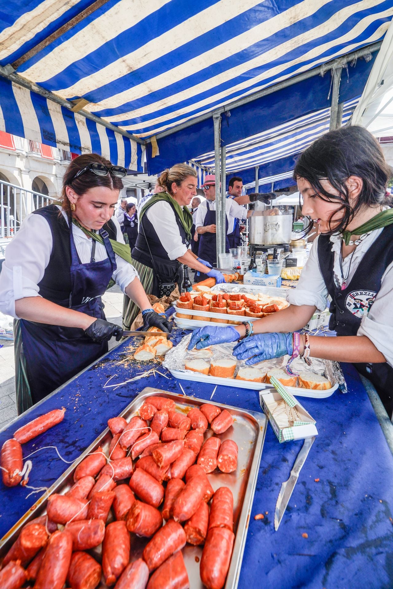 El concurso gastronómico, en imágenes
