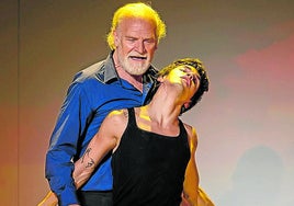Lluís Homar y Álvar Nahuel.