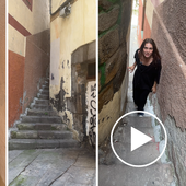 La calle más estrecha de Bilbao está en Atxuri