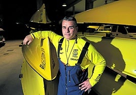 Iker Zabala se muestra satisfecho por cómo está discurriendo la temporada de traineras.