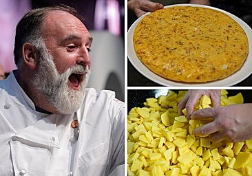 El sencillo truco de José Andrés para darle la vuelta a la tortilla de patata