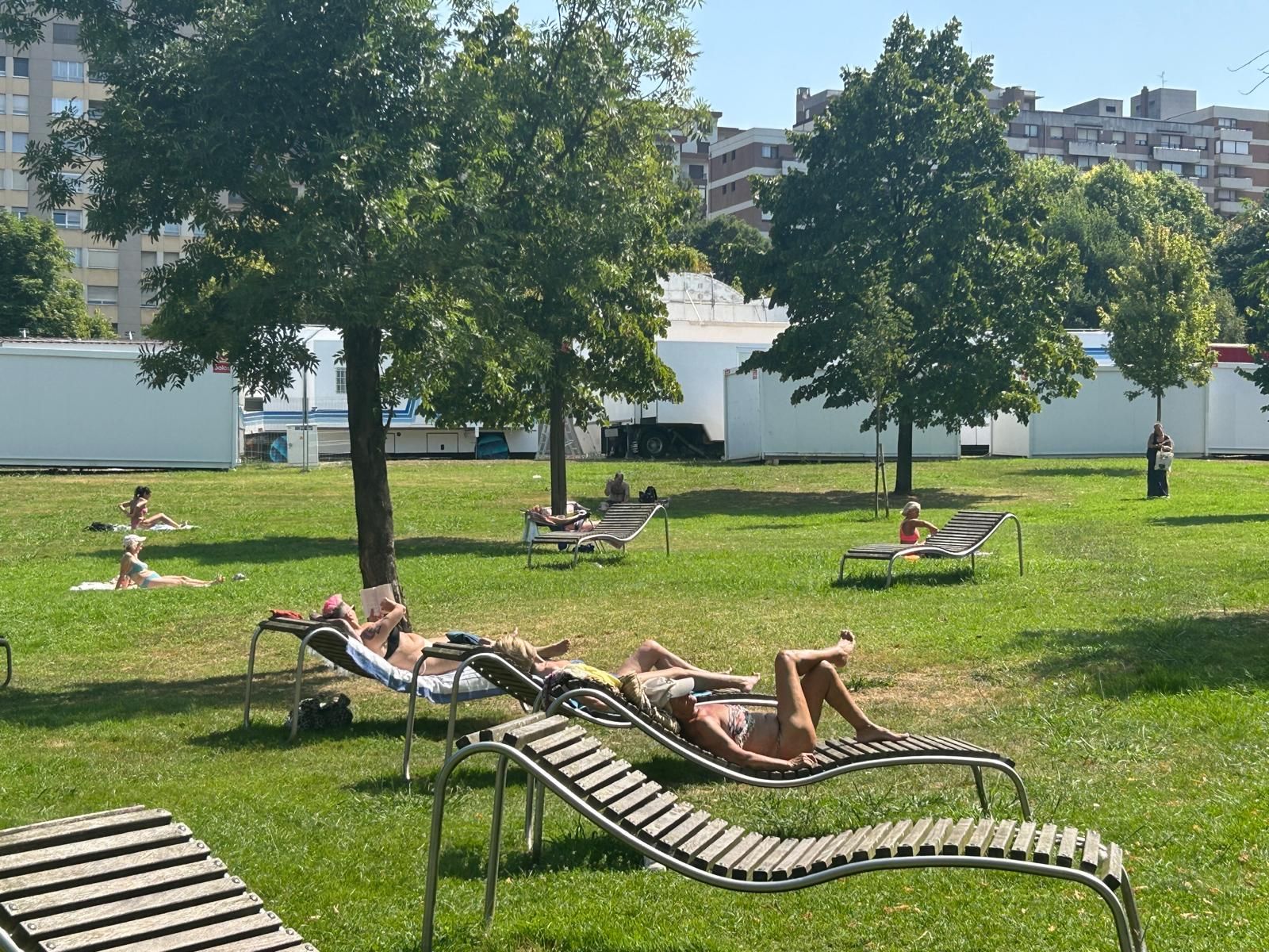 La ola de calor sofoca a Bilbao