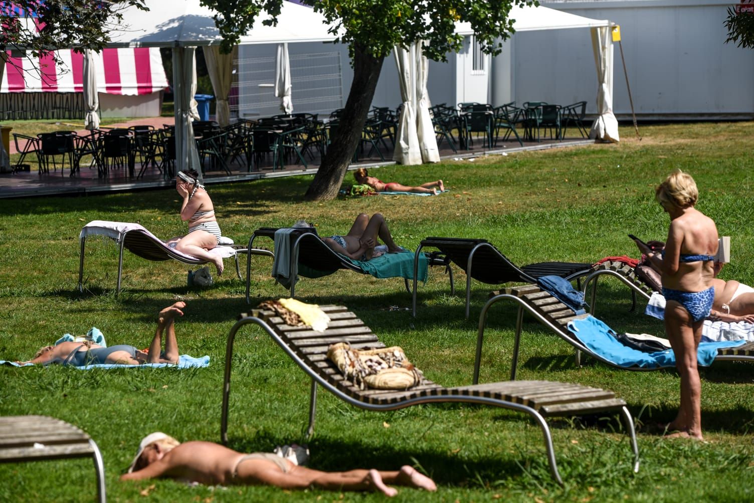 La ola de calor sofoca a Bilbao