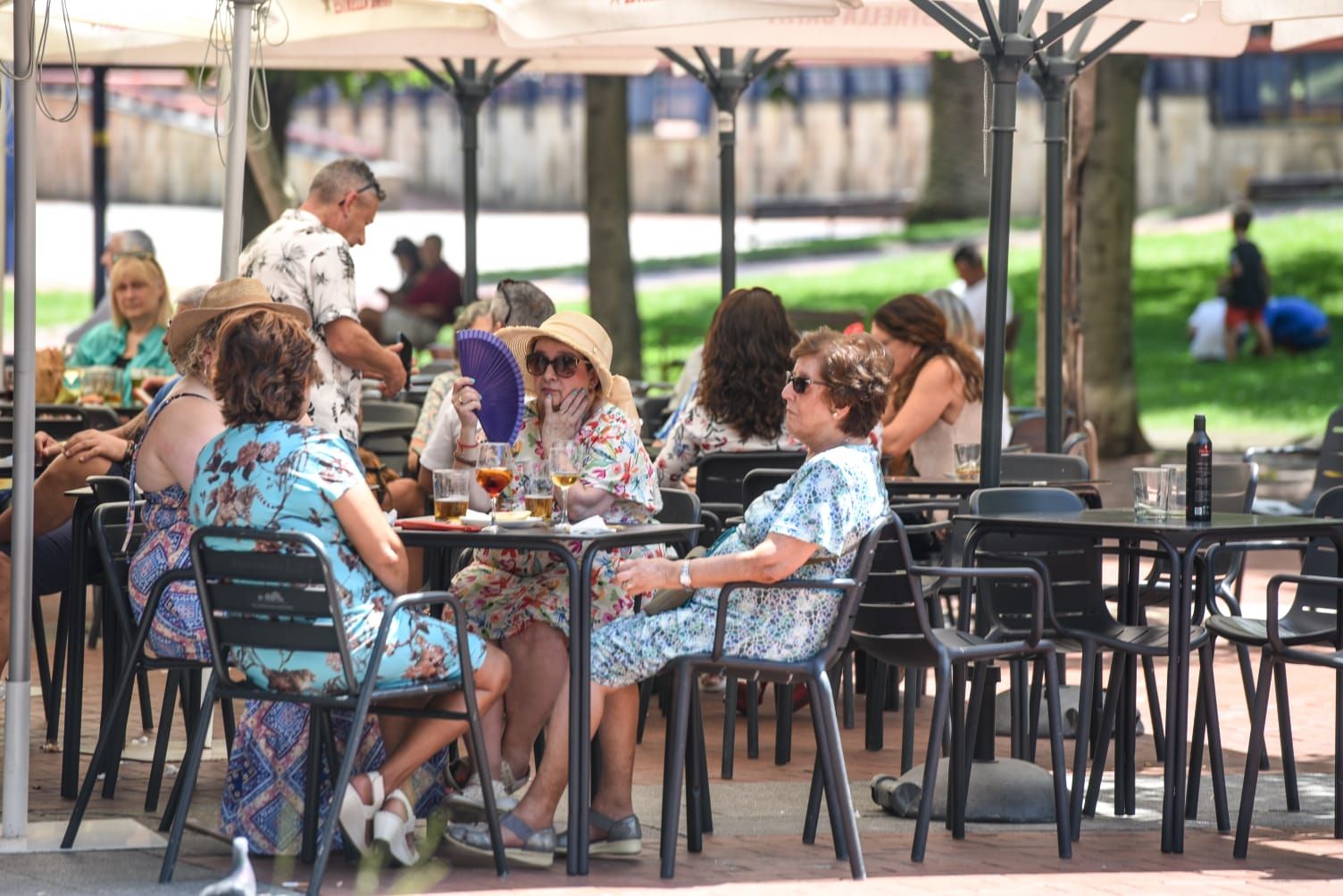 La ola de calor sofoca a Bilbao