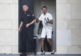 El ladrón que robó un reloj de 110.000 euros a Santiago Calatrava en Valencia.