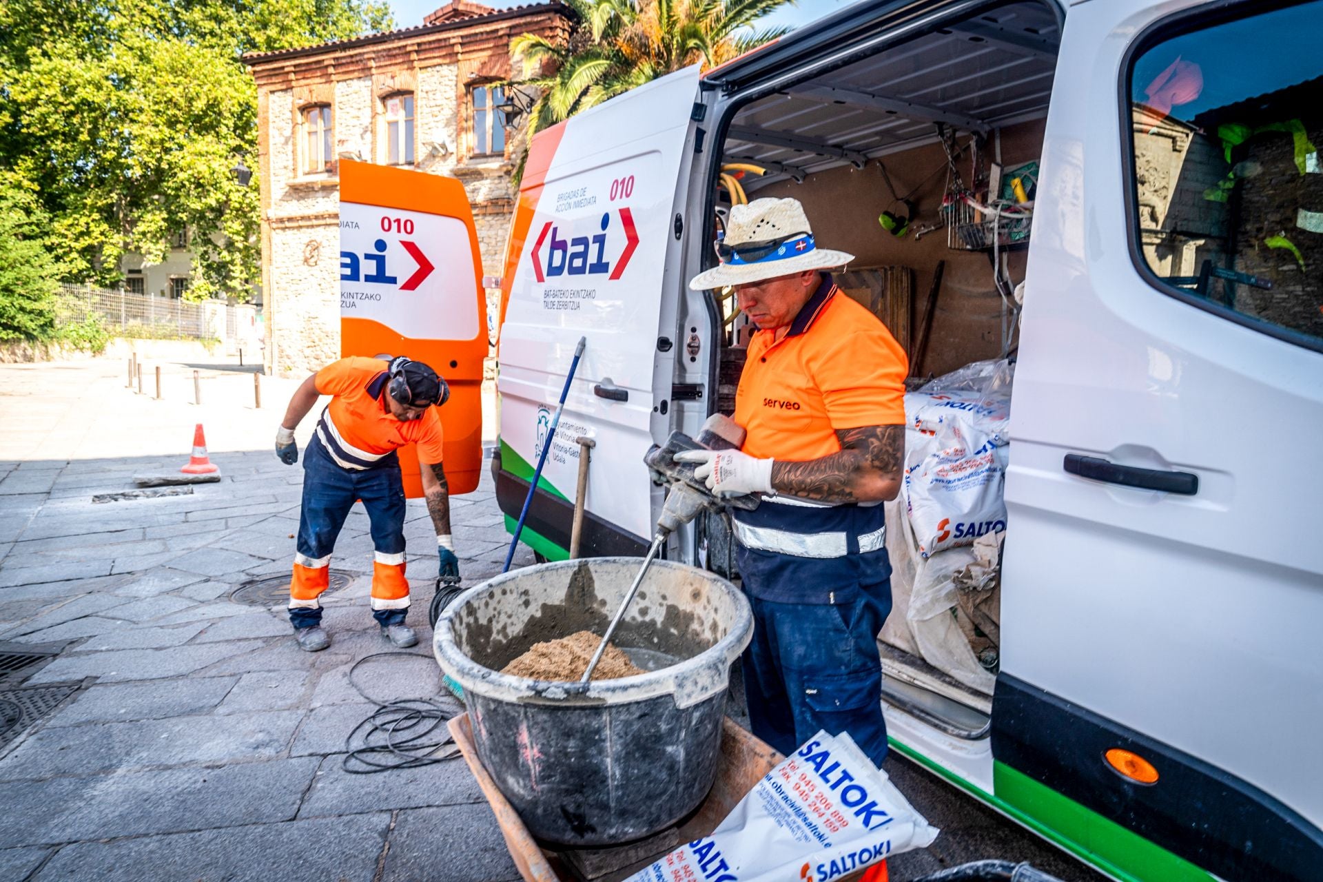 La ola de calor en Álava, en imágenes