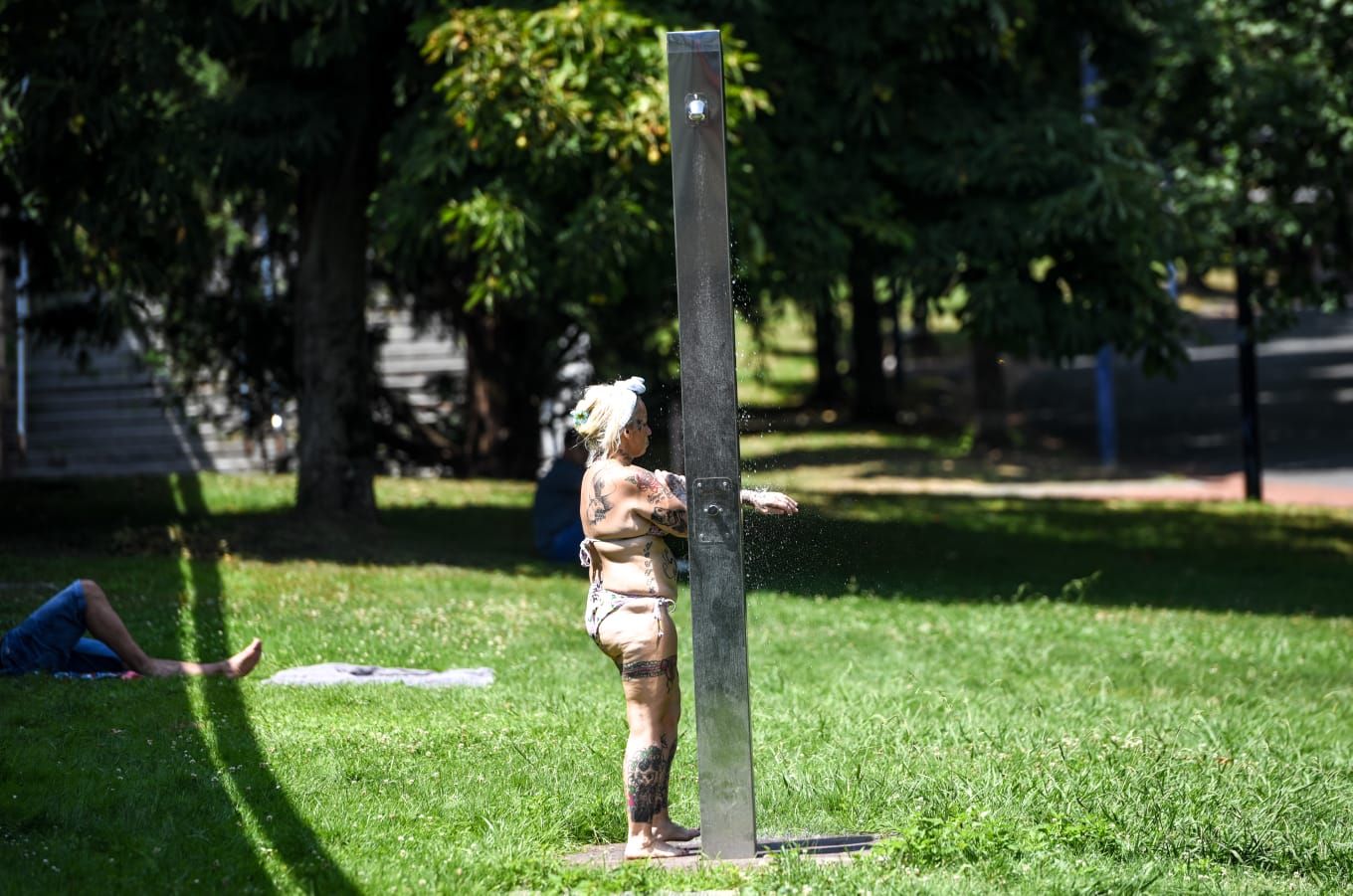Bilbao con más de 40 grados al sol