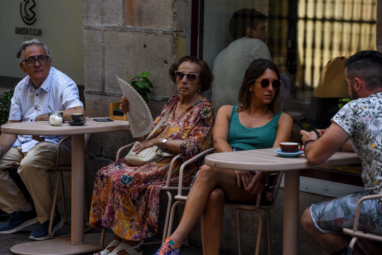 Bilbao con más de 40 grados al sol