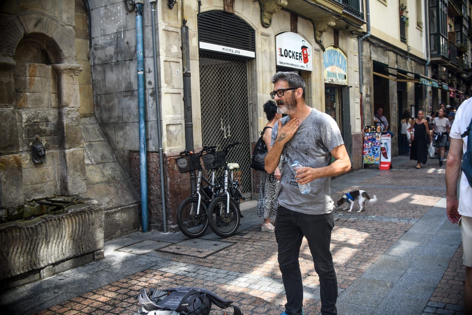 Bilbao con más de 40 grados al sol