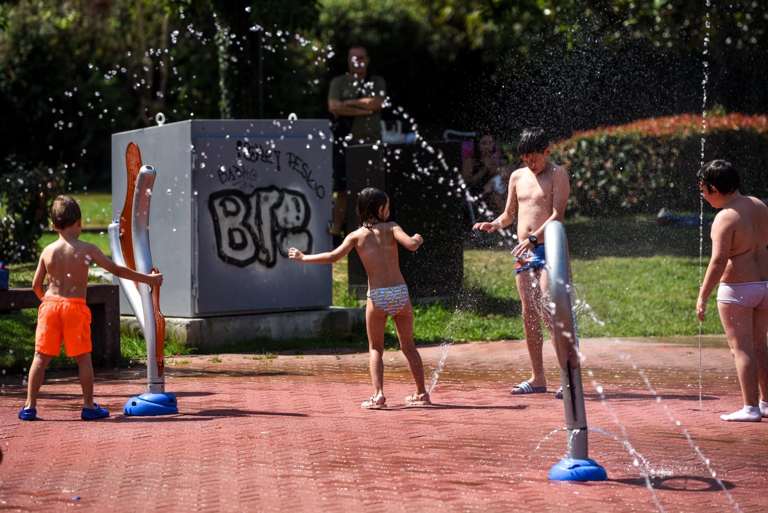 Bilbao con más de 40 grados al sol