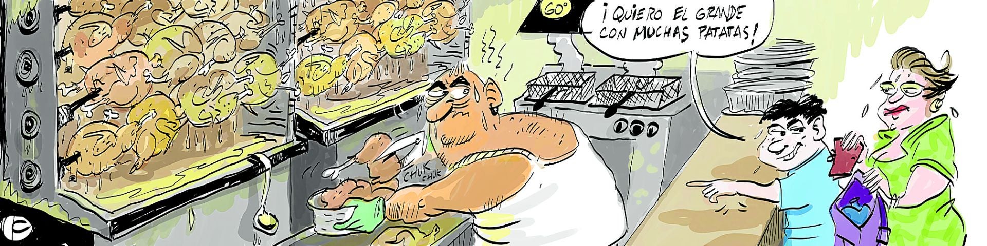 La tira de Cerrajería sobre la ola de calor en Álava