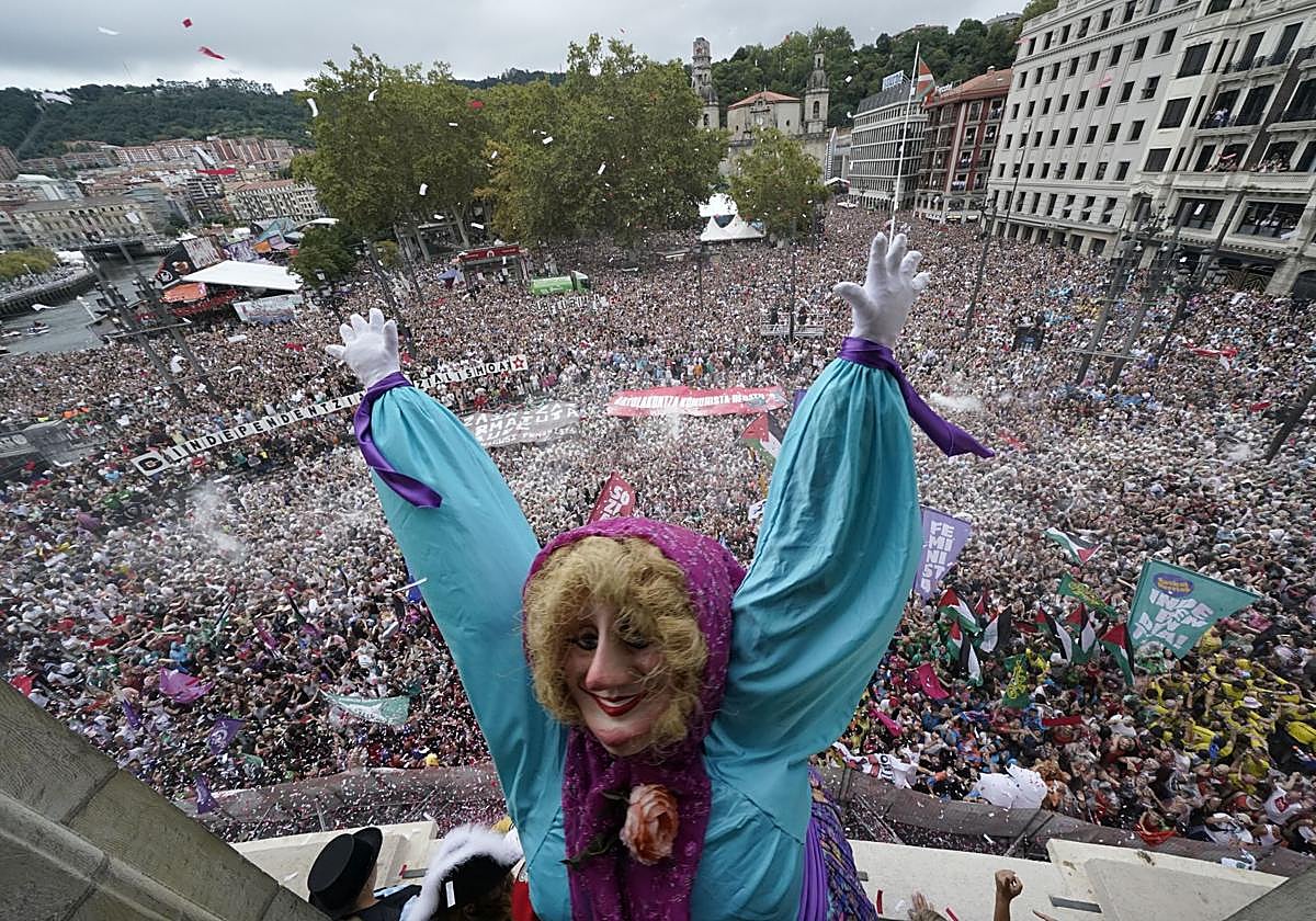 Cuenta atrás para Aste Nagusia: ¿Qué tiempo hará en Bilbao durante el txupinazo?