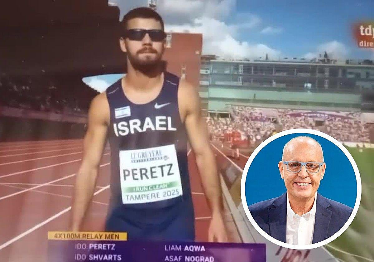 Un periodista de TVE carga contra un atleta israelí por su polémico gesto: «Debería ser expulsado para siempre del deporte»