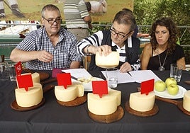 Imagen del concurso de quesos de 2024.