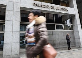 Vista del Palacio de Justicia de Bilbao.