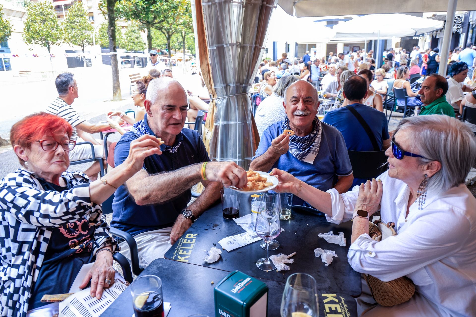 El chupinazo de las fiestas de Llodio, en imágenes