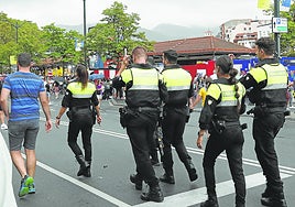 Bilbao refuerza la seguridad con más cámaras, agentes de paisano y drones en el recinto festivo
