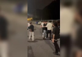 Dos detenidos y dos heridos en una pelea multitudinaria de madrugada en Bolueta