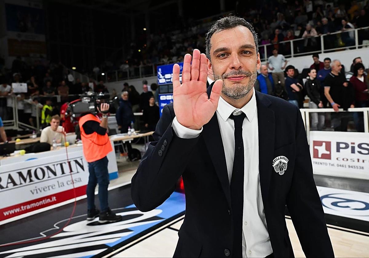 Galbiati, con el Trento.