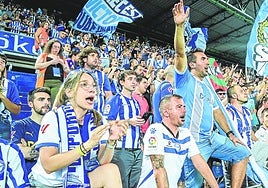 El ansiado reencuentro con la familia del Alavés