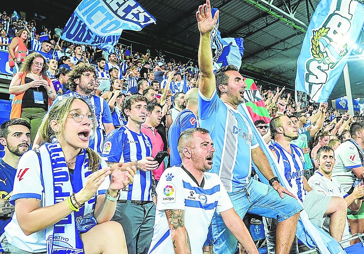 El ansiado reencuentro con la familia del Alavés