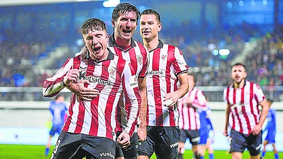 Un golazo de Jauregizar libera a un torpe Athletic