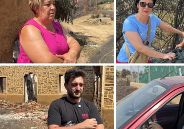 Castrocalbón contra las llamas: «Si llegamos a irnos, no queda nada del pueblo»