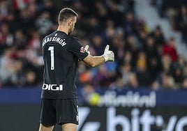 El 1x1 del Levante-Athletic: Unai Simón, el mejor de los rojiblancos
