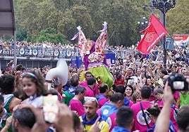 Apertura de txosnas con Mariajaia.